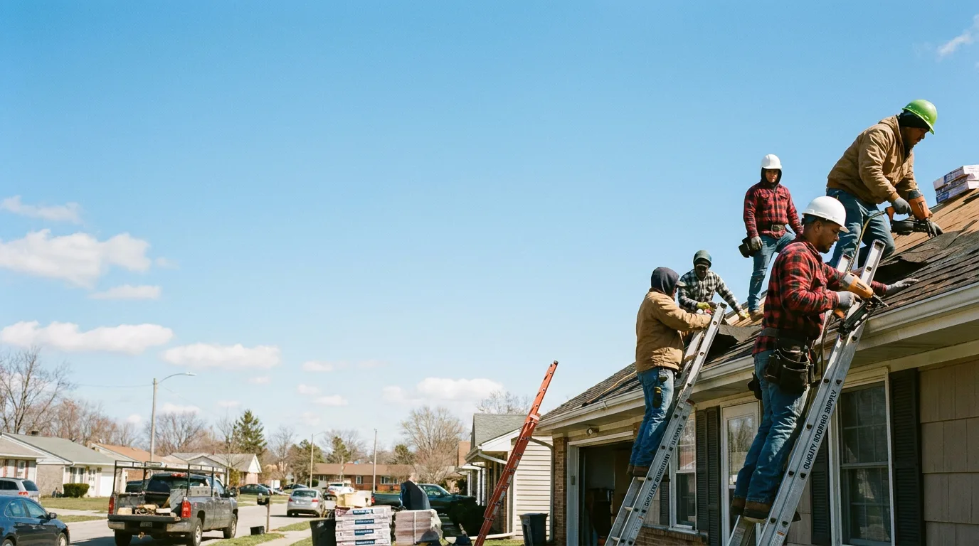 Roofing in Blanchard, MI near me